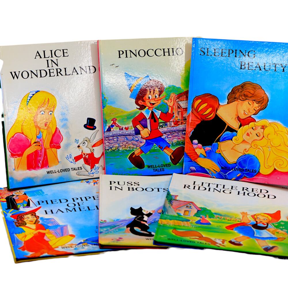 Well-Loved Tales - Set of 6 Fairy Tale Children's Hardcover Books